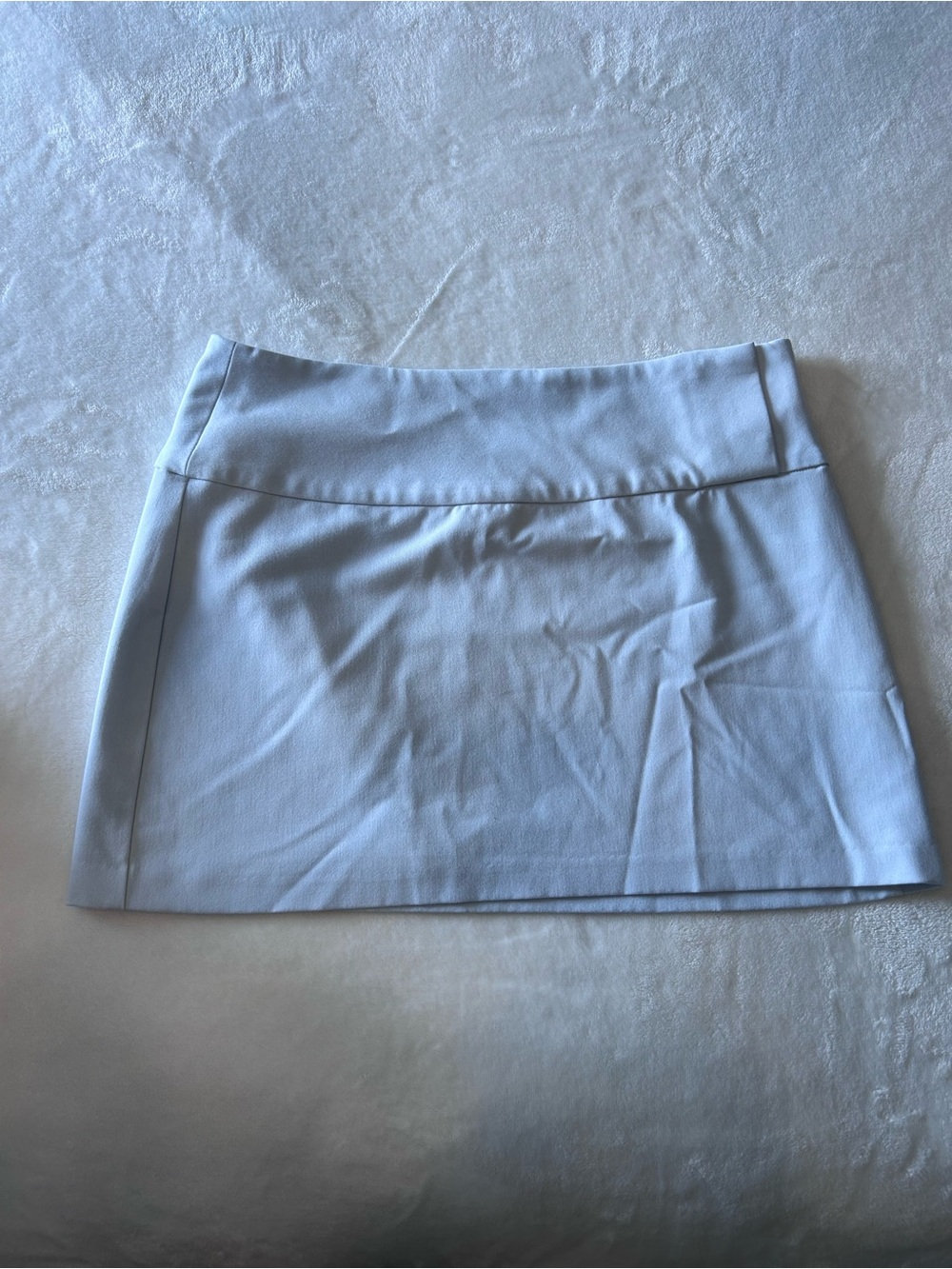 Sunday Best Light Blue Mini Skirt